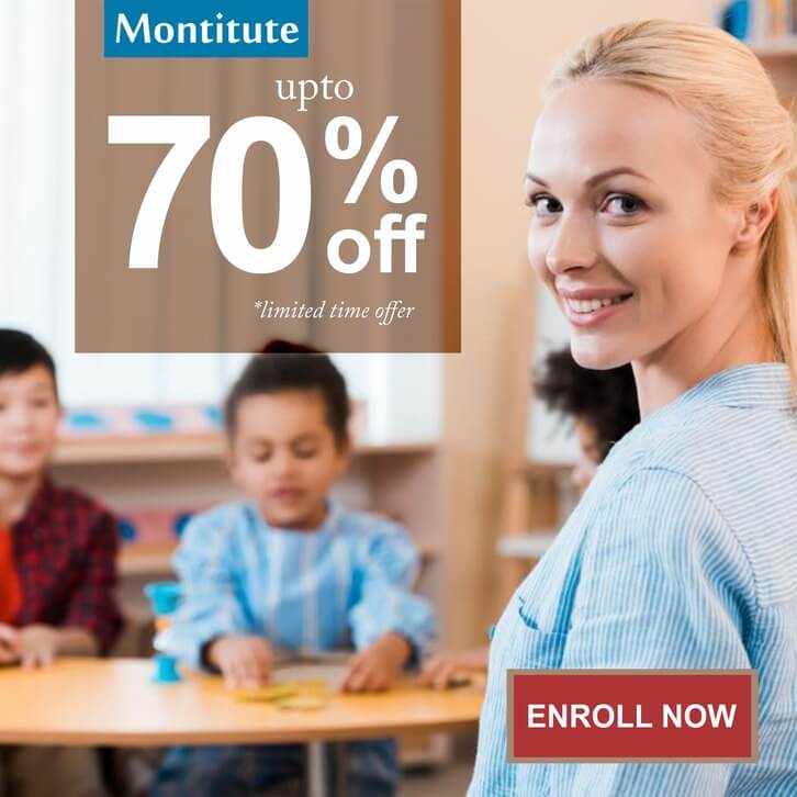 70% Off - Montessori Course Online